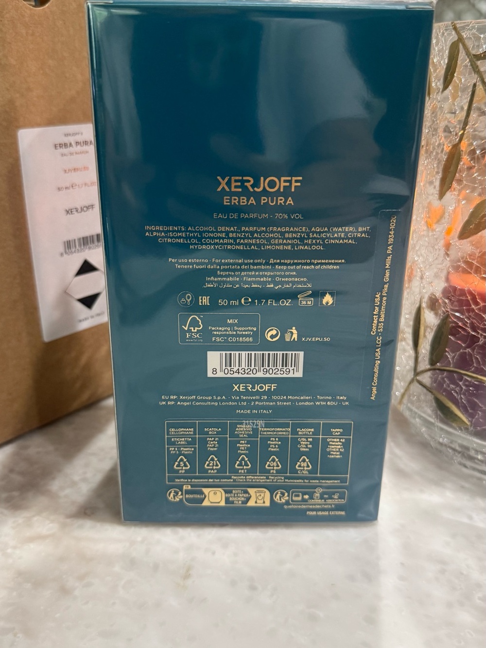 New factory sealed in box Xerjoff Erba Pura - Picture 4 of 12